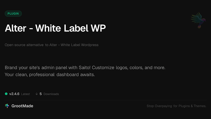 Alter - White Label WP