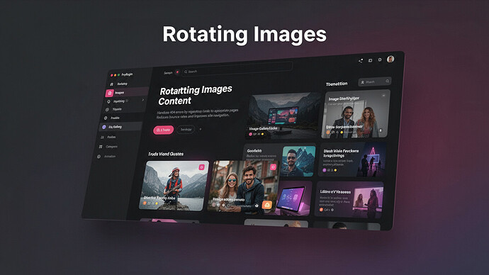 Rotating Images