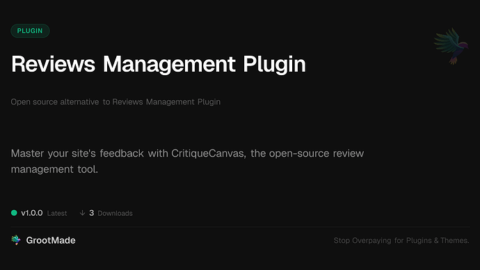Reviews Management Plugin