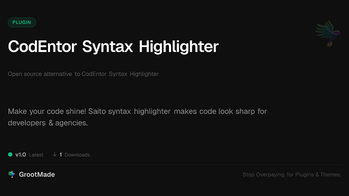 CodEntor Syntax Highlighter