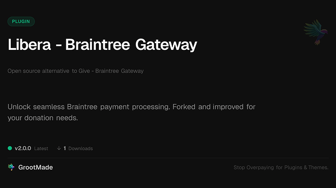 Libera - Braintree Gateway