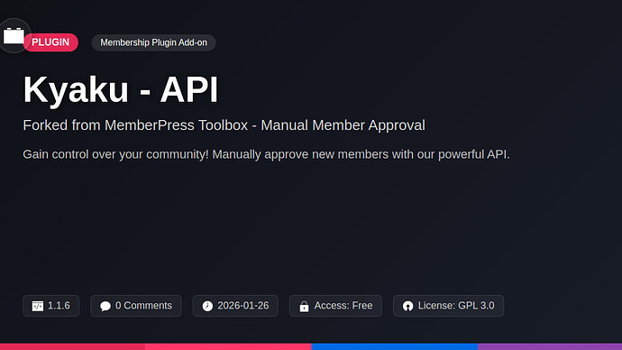 AccessPass Platform - Manual Member Approval