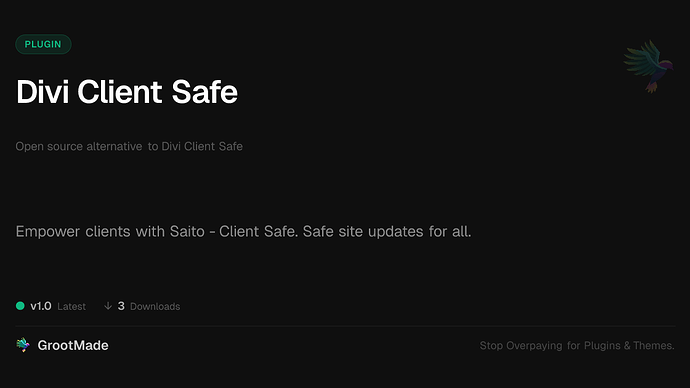 Divi Client Safe