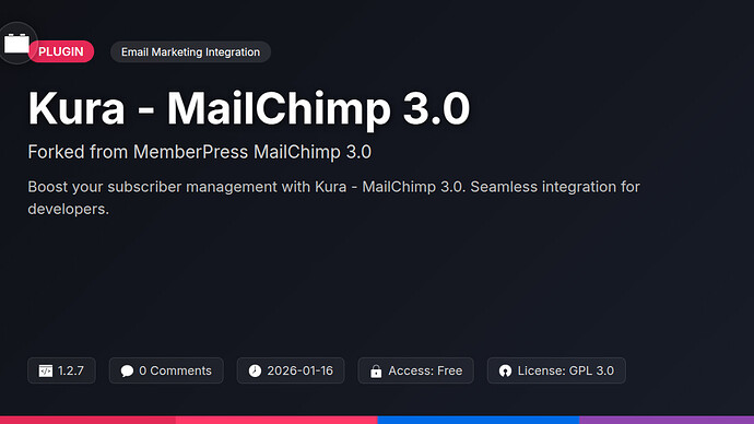 MemberPress MailChimp 3.0