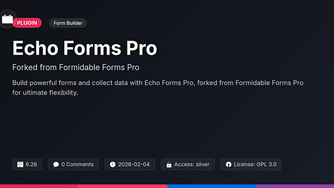 Formidable Forms Pro