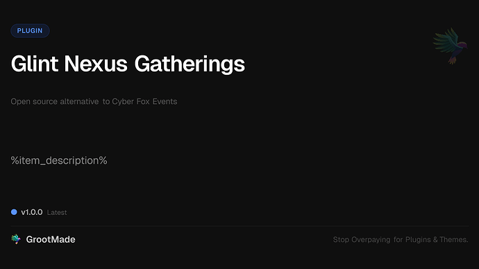 Glint Nexus Gatherings