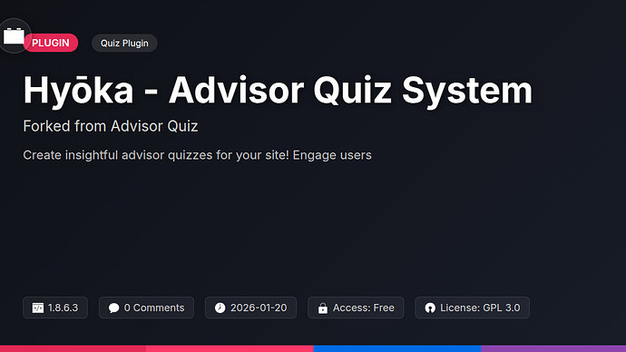 Advisor Quiz