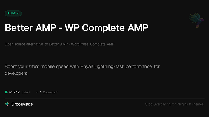 Better AMP - WP Complete AMP