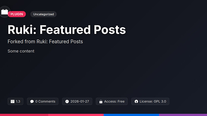 Ruki: Featured Posts