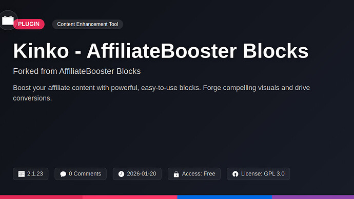 AffiliateBooster Blocks