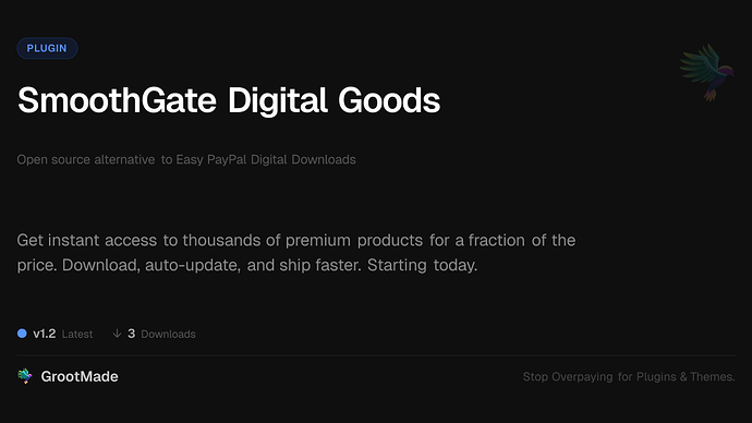 SmoothGate Digital Goods