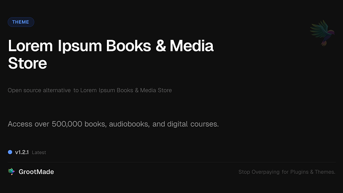 Lorem Ipsum Books & Media Store