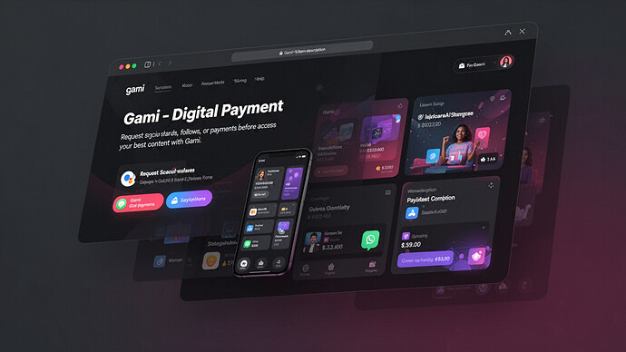 Gami - Digital Payment