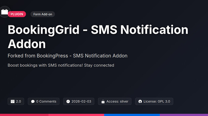 ReserveFlow - SMS Notification Addon