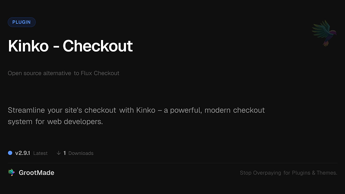 Kinko - Checkout