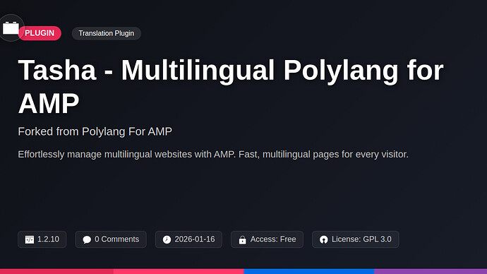 Polylang For AMP