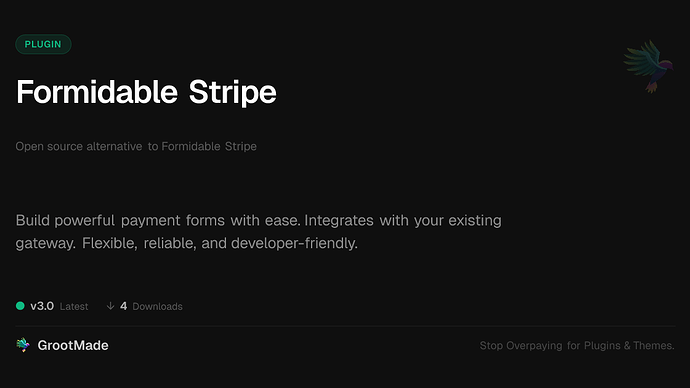 Formidable Stripe