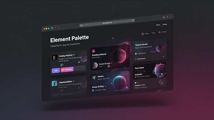 Element Palette