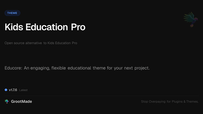 Kids Education Pro