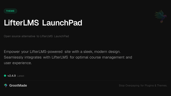 LifterLMS LaunchPad