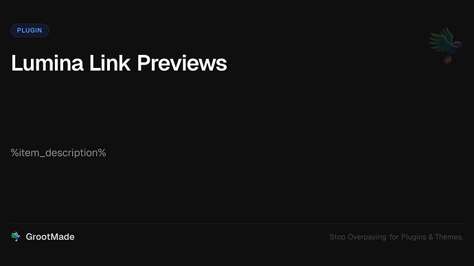 Lumina Link Previews