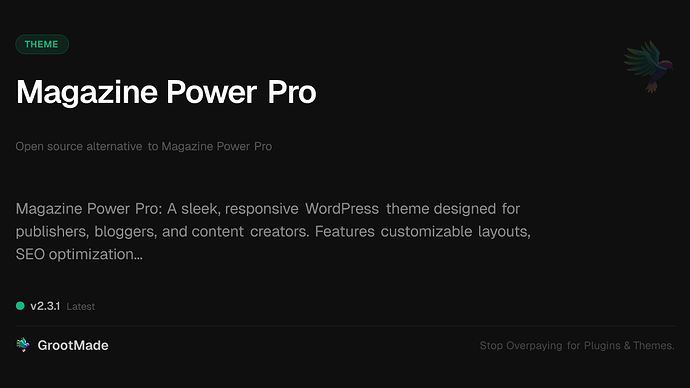 Magazine Power Pro