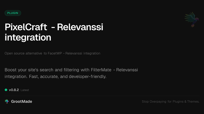 PixelCraft - Relevanssi integration