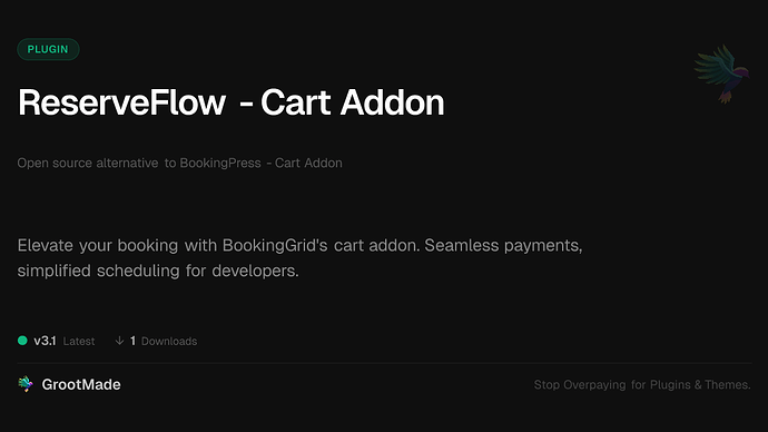 ReserveFlow - Cart Addon