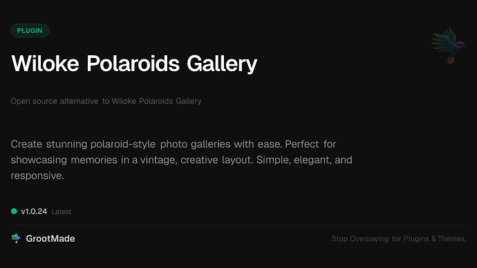 Wiloke Polaroids Gallery