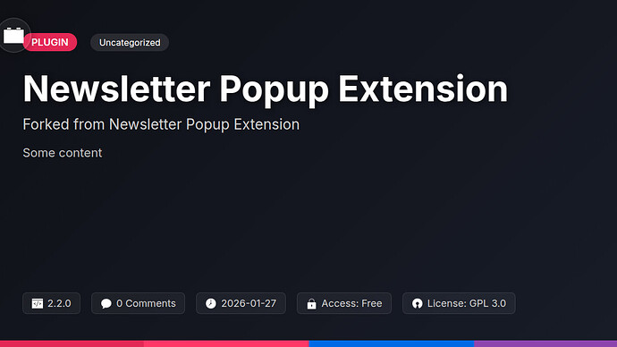 Inkpost Popup Extension
