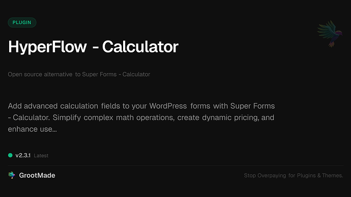 HyperFlow - Calculator