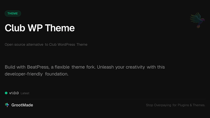 Club WP Theme