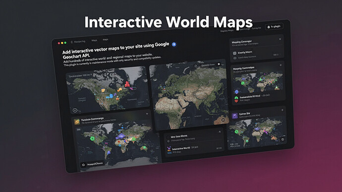 Interactive World Maps
