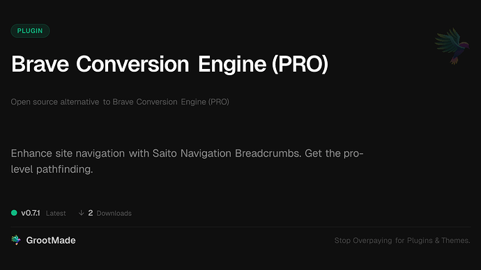 Brave Conversion Engine (PRO)
