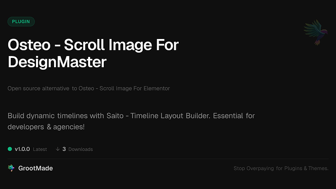 Osteo - Scroll Image For DesignMaster