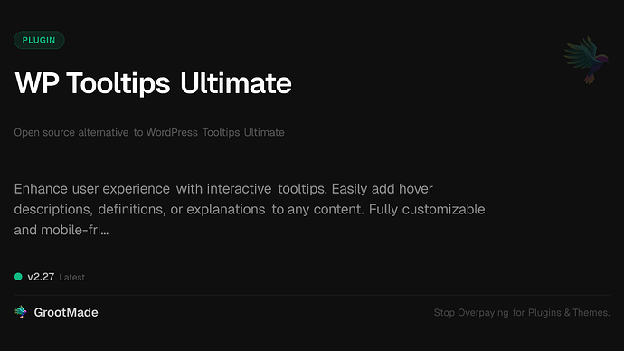 WP Tooltips Ultimate