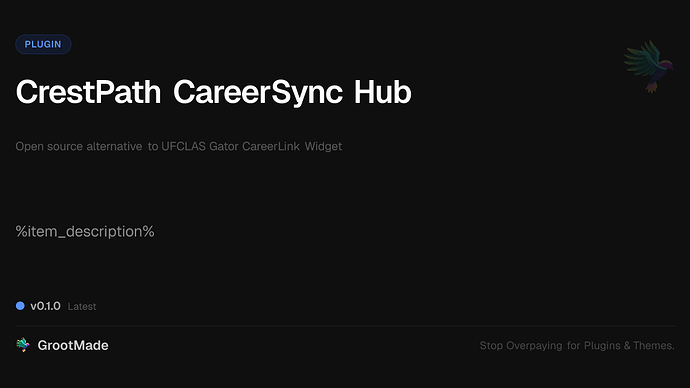 CrestPath CareerSync Hub