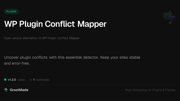 WP Plugin Conflict Mapper
