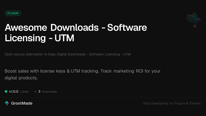 Awesome Downloads - Software Licensing - UTM