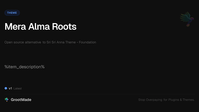 Mera Alma Roots