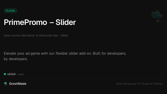 PrimePromo – Slider