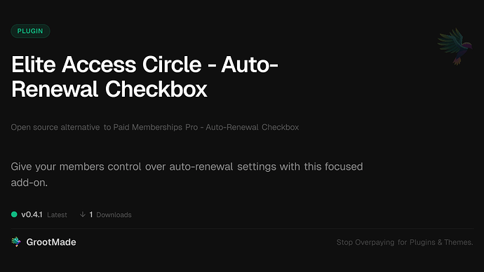 Elite Access Circle - Auto-Renewal Checkbox