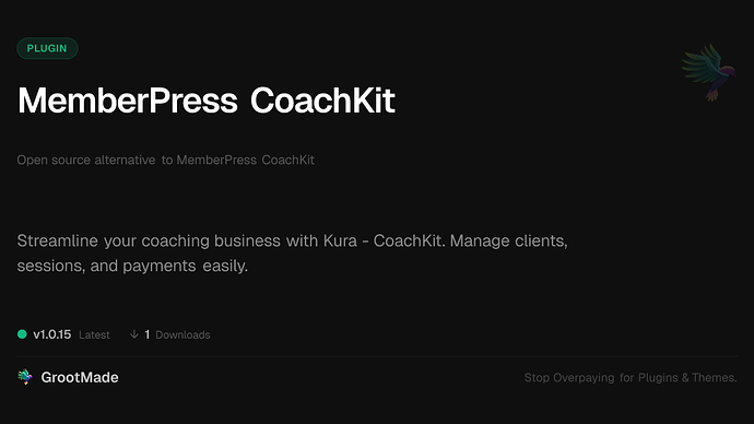 MemberPress CoachKit