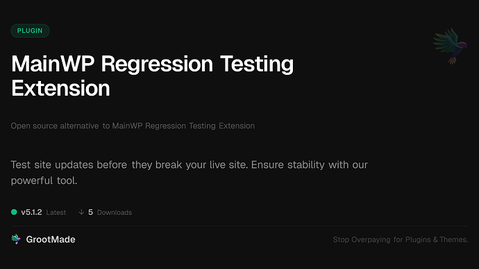 MainWP Regression Testing Extension