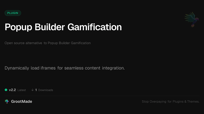 Popup Builder Gamification