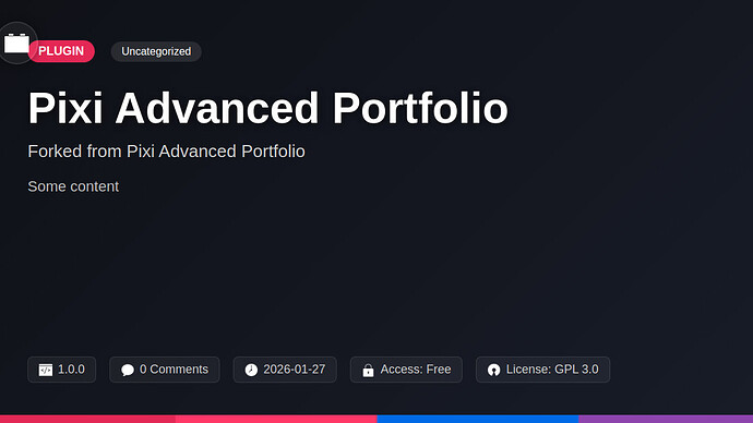 Pixi Advanced Portfolio