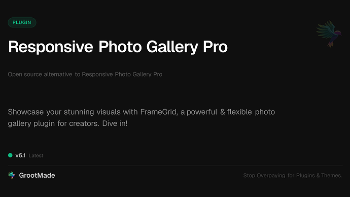 Responsive Photo Gallery Pro