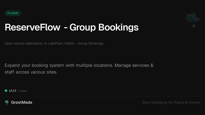 ReserveFlow - Group Bookings