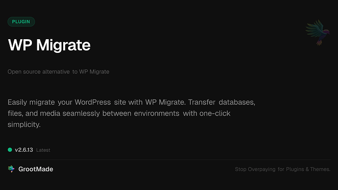 WP Migrate