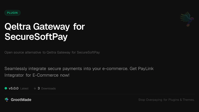 Qeltra Gateway for SecureSoftPay